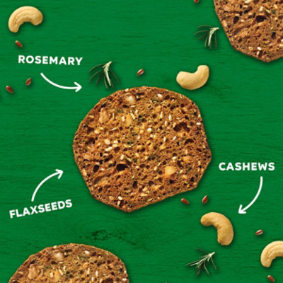 Olina's Bakehouse Cashew & Rosemary Seeded Crisps - 5.3 Oz - Image 3