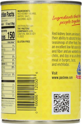 Pastene Bean Red Kidney - 14 OZ - Image 5
