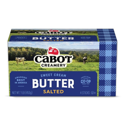 Cabot Creamery Regular Butter Quarter 4 Ct 16 Oz - 16 OZ - Image 1