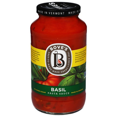 Boves Pasta Sauce Basil - 24 Oz - Image 3