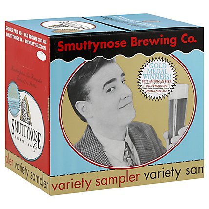 Smuttynose Sampler Astd Beer 12 Count Long Neck Bottles - 12-12 FZ - Image 1