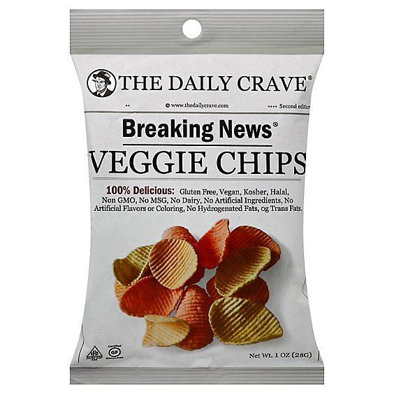The Daily Crave Veggie Chip - 1 Oz