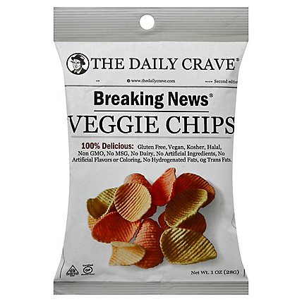 The Daily Crave Veggie Chip - 1 Oz - Image 1