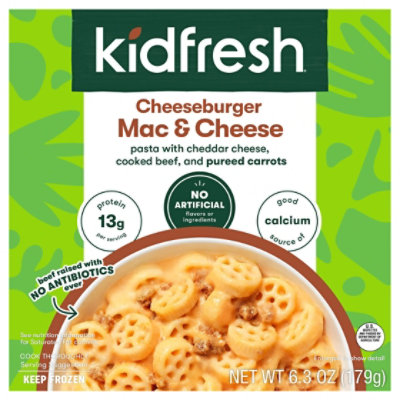 Kidfresh Cheeseburger Mac & Cheese - 6.3 Oz. - Image 3