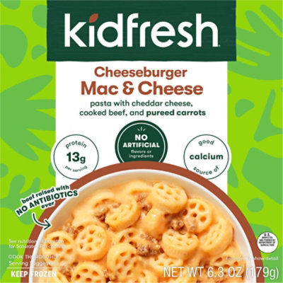 Kidfresh Cheeseburger Mac & Cheese - 6.3 Oz. - Image 2