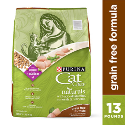 Purina cat chow sales natural