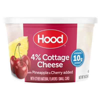 Hood Cottage Cheese with Pineapple & Cherry - 16 Oz - Image 3