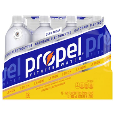 Propel Lemon 12 Pk - 12-16.9 FZ - Image 3