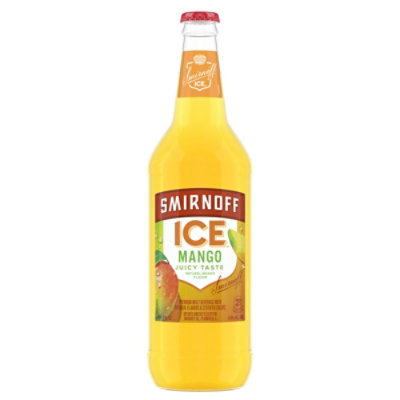 Smirnoff Ice Mango 4.5% ABV Single Bottle - 24 Oz - Image 1