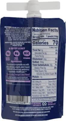 Gutzy Apple Raspberry Blueberry Beet Prebiotic Fruit & Fiber - 3.9 OZ - Image 6