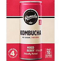 Remedy Mixed Berry Kombucha - 4-11 Fl. Oz. - Image 6