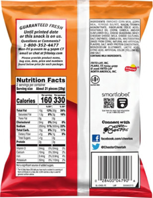 CHEETOS Snacks Crunchy Cheese Flavored - 2 Oz - Image 5