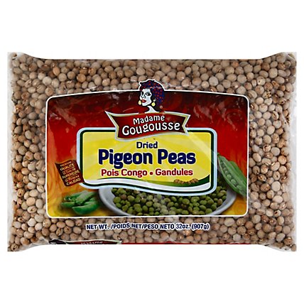 Mg - Dried Pigeon Peas 10/32 Oz - 32 OZ - Image 1
