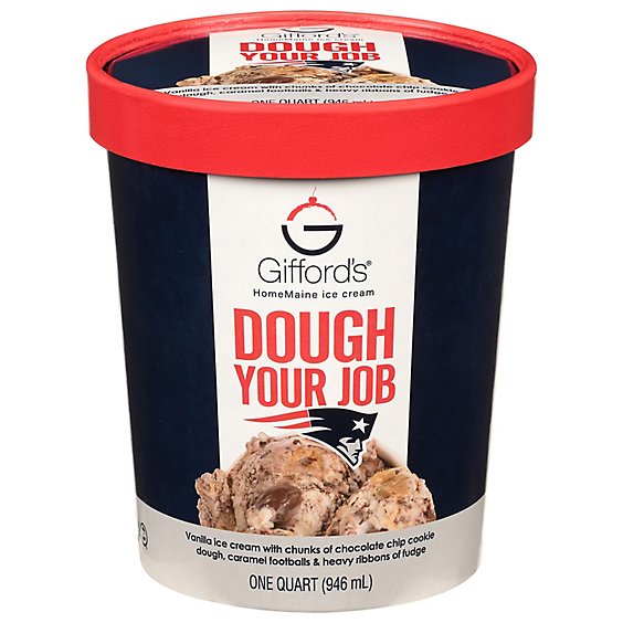 Giffords Dough Your Job Ice Cream - 32 OZ