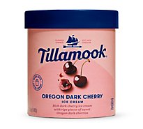 Tillamook Oregon Dark Cherry Ice Cream - 48 Oz