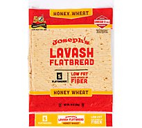 Joseph's Lavash Honey Wheat Flatbread 5 Count - 10 Oz.