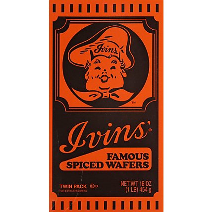 Ivins Famous Spiced Wafer Cookies - 16 OZ - Image 2