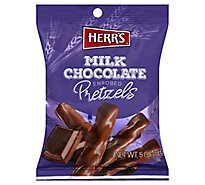 Herrs Chocolate Covered Pretzel Sticks - 5 OZ