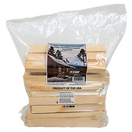 Ossipee Mountain Firewood Kindling - 0.4 CF - Image 1