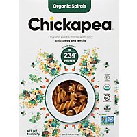 Chickapea Organic Pasta Spiral Chickpeas and Lentils - 8 Oz - Image 2