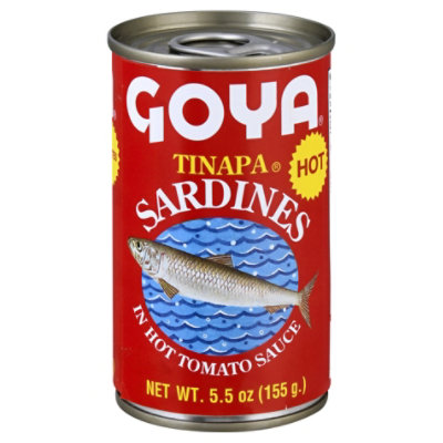Goya Sardines Hot Tom Sce - 5.25 OZ - shaws