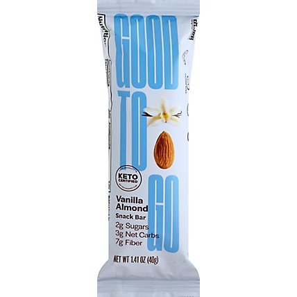 Good To Go Bar Keto Vanilla Almond - 1.4 OZ - Image 2