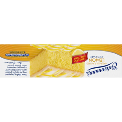 Entenmann's Naturally Flavored Lemon Iced Cake - 18 Oz - Image 2