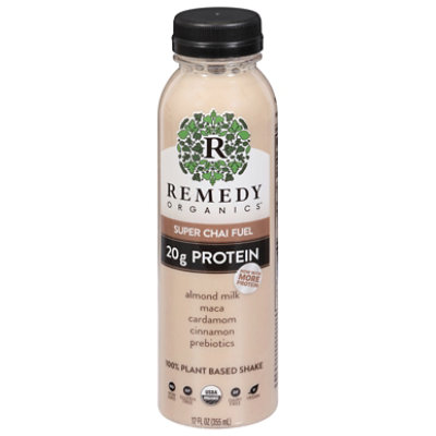 Remedy Organics Super Chai Fuel Protein Drink - 12 Fl. Oz. - Image 3