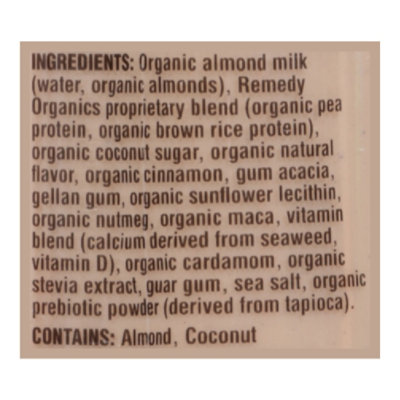 Remedy Organics Super Chai Fuel Protein Drink - 12 Fl. Oz. - Image 5