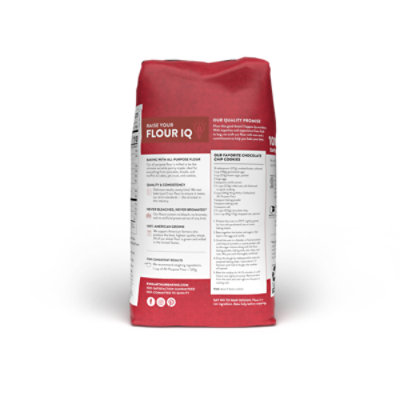 King Arthur Non-GMO Project Verified Certified Kosher No Preservatives All Purpose Unbleached Flour - 10 Lb - Image 2
