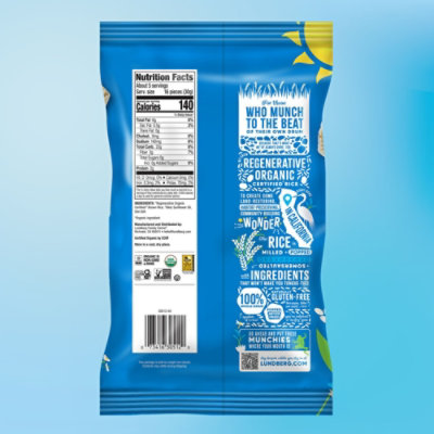 Lundberg Family Farms Regenerative Organic Certified Mini Rice Cakes Sea Salt - 5 Oz - Image 8