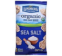Lundberg Family Farms Og Mini Rice Cake Sea Salt - 5 OZ
