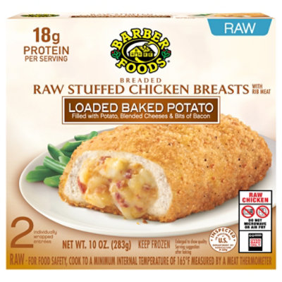 Barber Foods Loaded Baked Potato Stuffed Chicken Breast - 10 Oz - Image 3