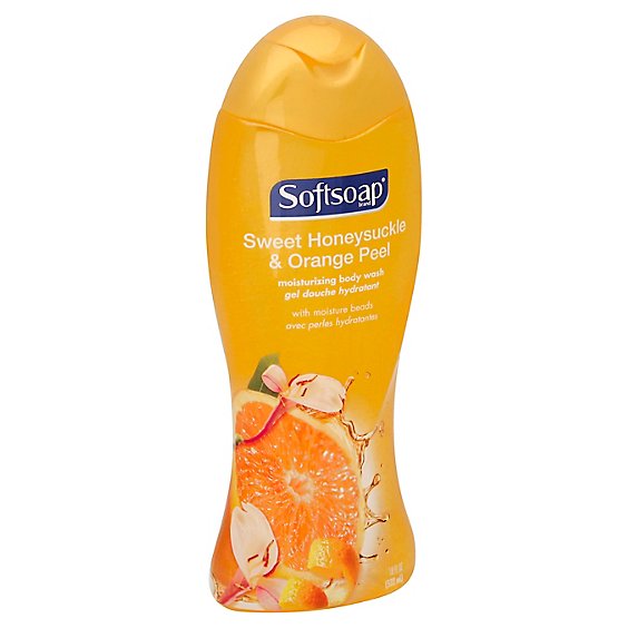 Softsoap Honeysuckle & Orange Peel Body Wash - 18 FZ