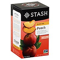 Stash Tea Bags Black Tea Peach - 20 Count - Image 1