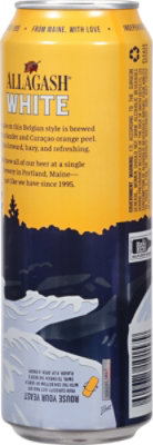 Allagash White In The Can - 19.2 FZ - Image 4