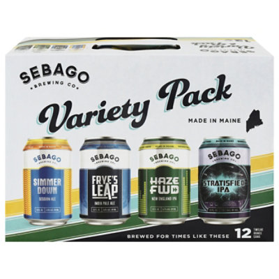 Sebago Beer Astd Pack Variety - 12-12 FZ - Image 1