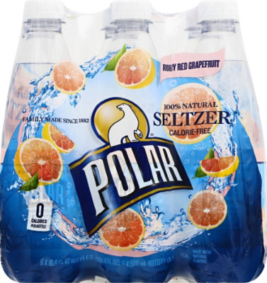 Polar Seltzer Water Red Grpfrt - 6-16.9 FZ - Image 6