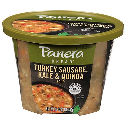 Panera Bread Gluten Free Turkey Sausage Kale & Quinoa Soup - 16 Oz  - Image 2
