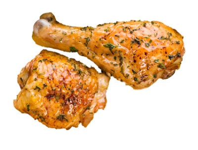 Deli Grilled Chicken Dark Meat 2 Piece Hot   - Each (Available After 10 AM) - Image 1