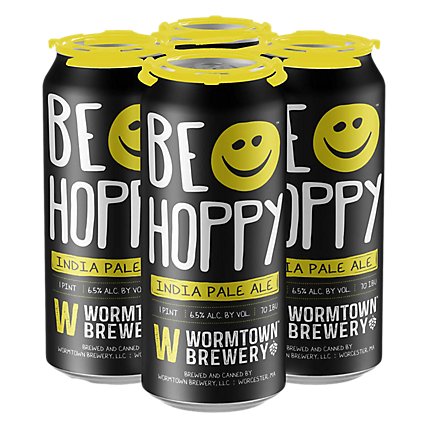 Wormtown  Ale Ipa Hoppy Be - 4-16 FZ - Image 1