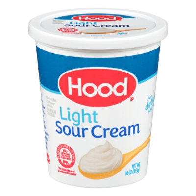 Hood Light Sour Cream - 16 Oz - Image 1