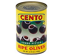 Cento Regular Jumbo Pitted Capri Olives - 5.75 Oz