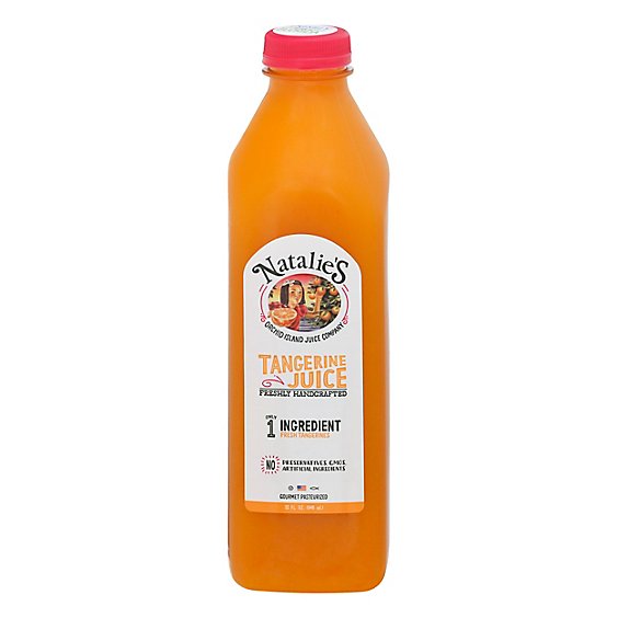 Natalies Orchid Island Juice Company Tangerine Juice - 32 Oz.