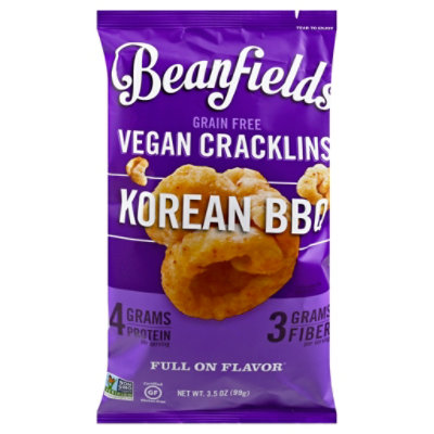 Beanfields Cracklins Vegan Grain Free Korean BBQ - 3.5 Oz - Image 3