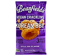 Beanfields Cracklins Vegan Grain Free Korean BBQ - 3.5 Oz