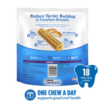 Dentalife Chicken Dog Treats 18 Count - 20.7 Oz - Image 5