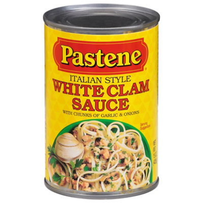 Pastene Sauce Clam White - 15 Oz - Image 3