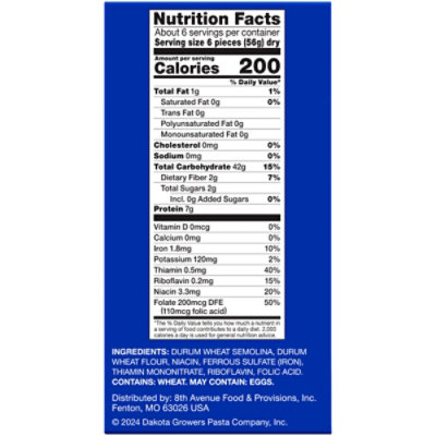 Ronzoni Pasta Shells Jumbo - 12 Oz - Image 2