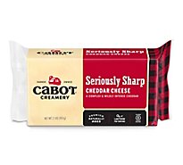 Cabot Seriously Sharp Cheddar Cheese - 32 Oz